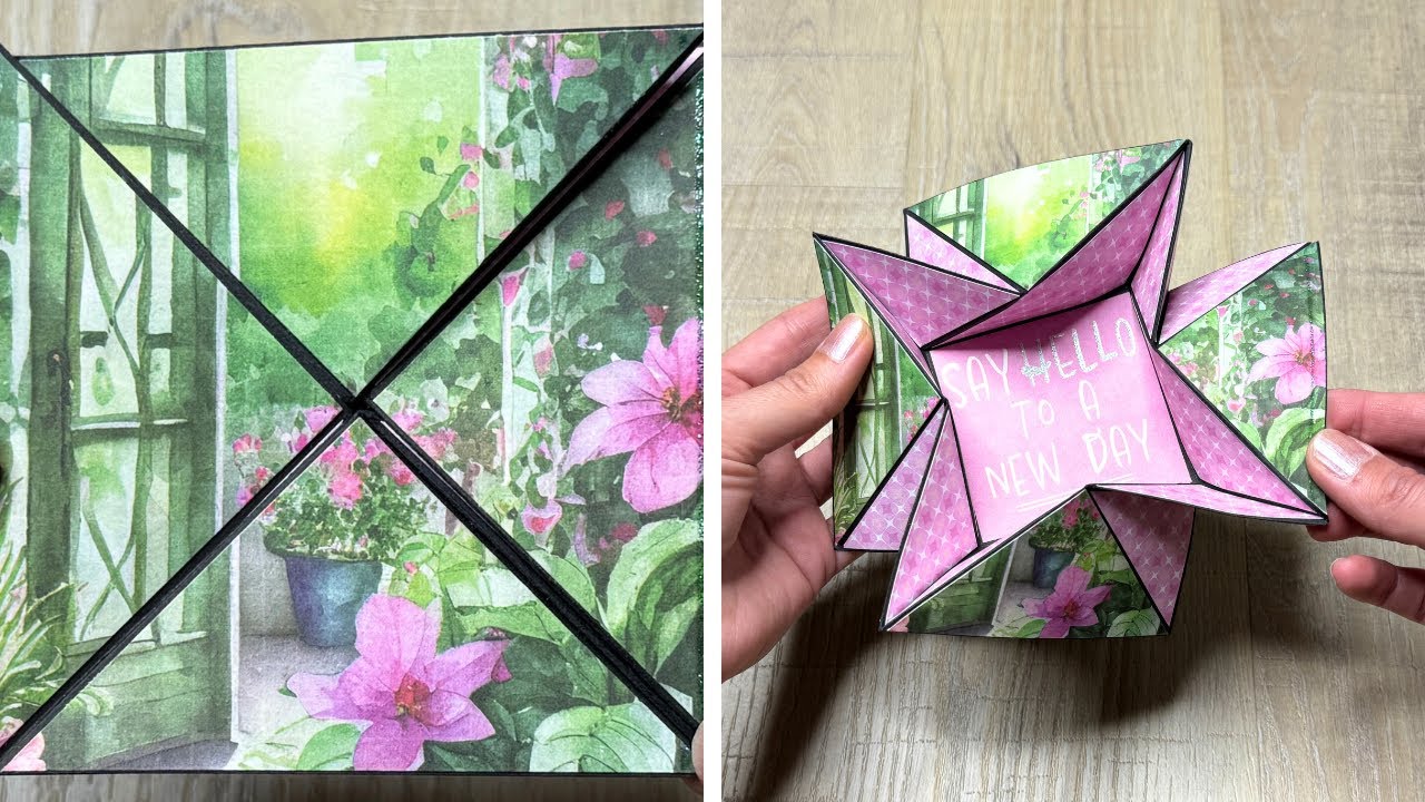 Twist and Turn Card with a difference | Tutorial
