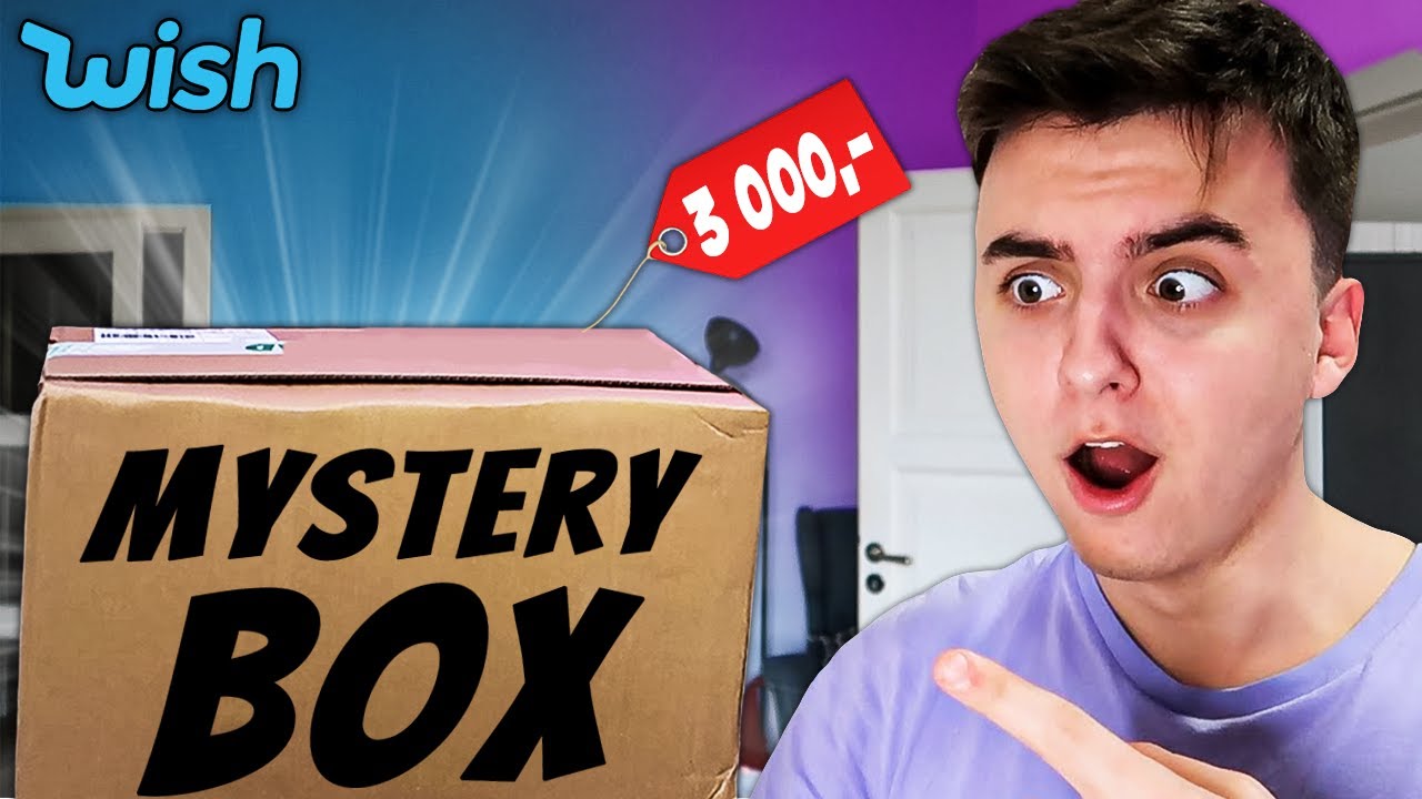 Koupil jsem Nejdraž&scaron;&iacute; Mystery Box z Wishe!