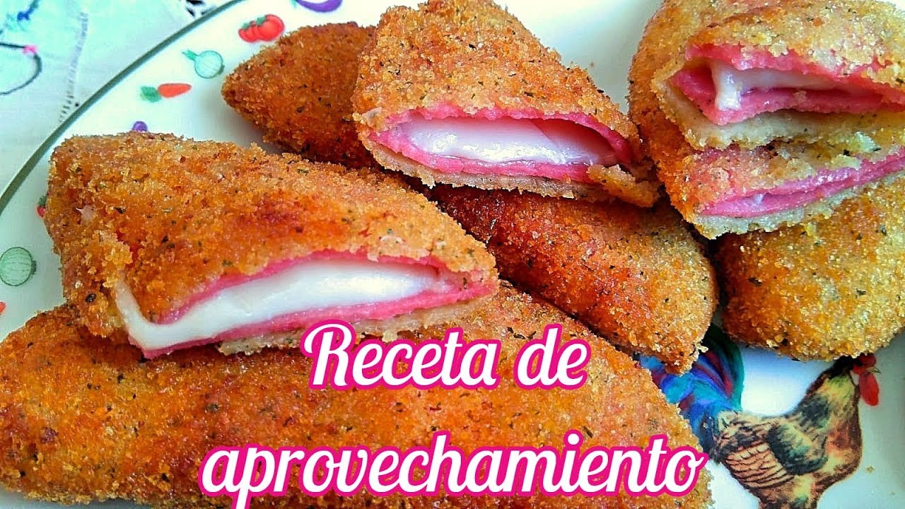 Cómo hacer mortadela rellena de queso | receta de aprovechamiento | El Dulce Paladar