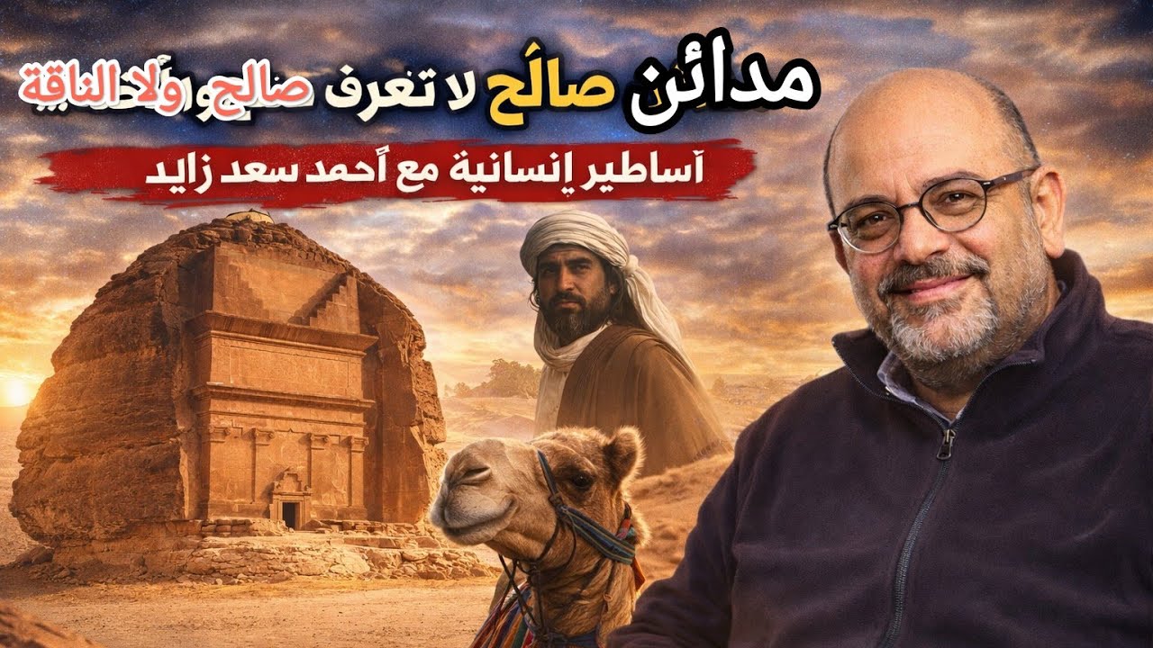 مدائن صالح لا تعرف صالح والبحث عن ناقته... أساطير إنسانية مع أحمد سعد زايد 