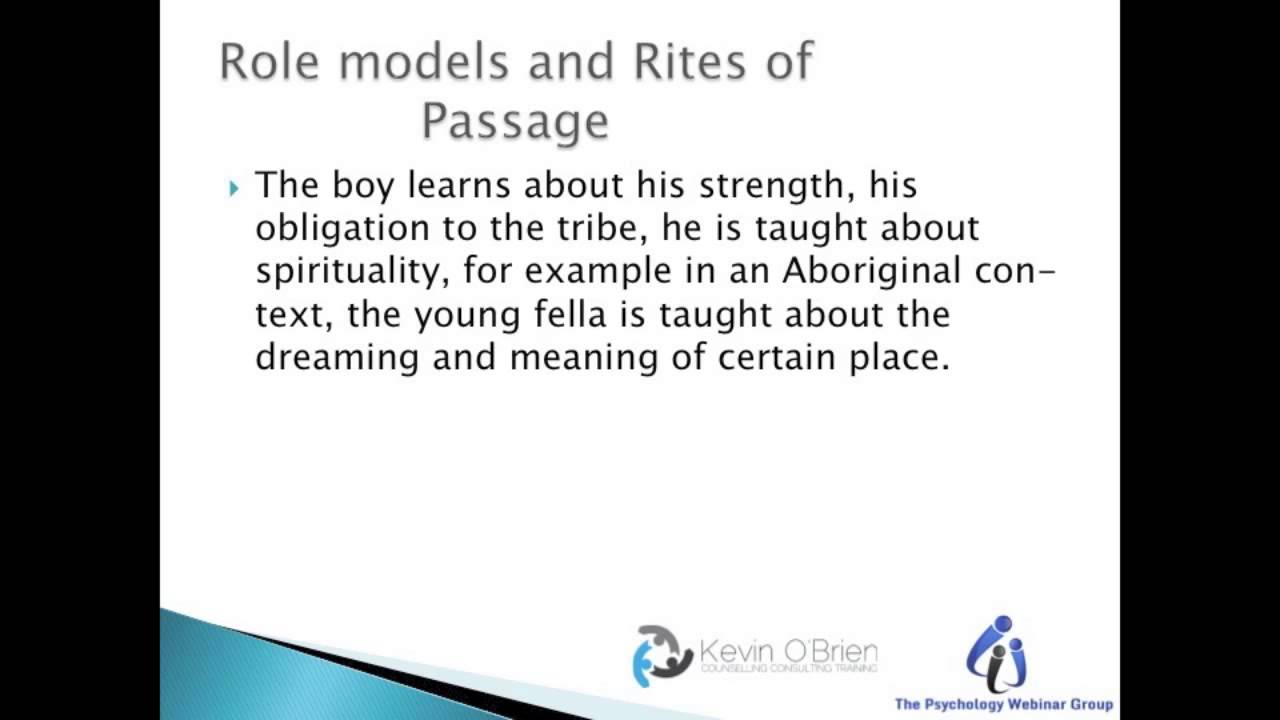 Fathers & Sons Ch4: Role models and Rites of passage, with Kevin O'Brien