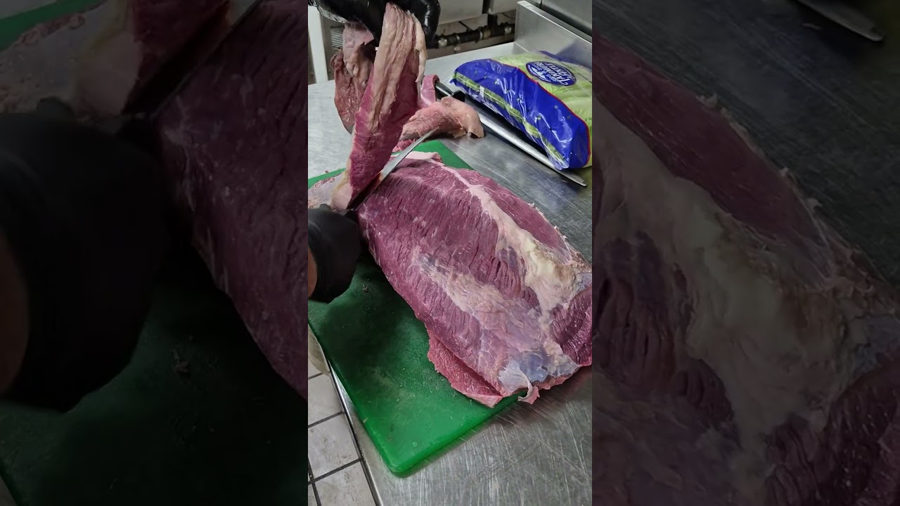 How to cut meat for steak 🥩 