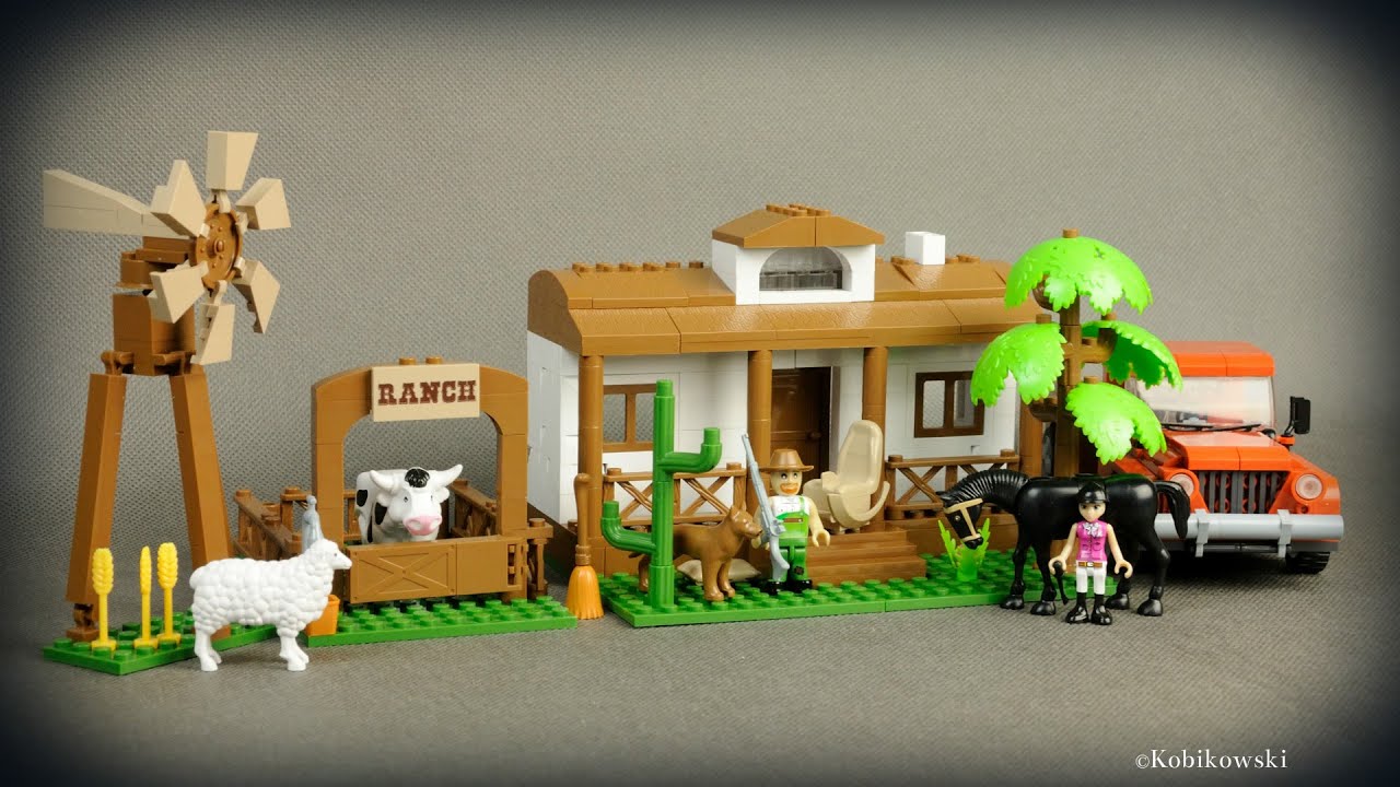COBI Action Town - Ranczo (1870) - recenzja