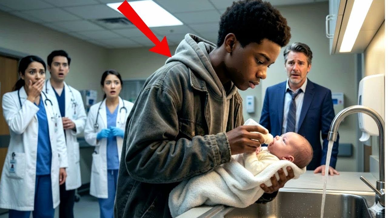18 DOCTORS COULDN’T SAVE THE BILLIONAIRE’S BABY — THEN THE POOR BLACK BOY DID ONE THING