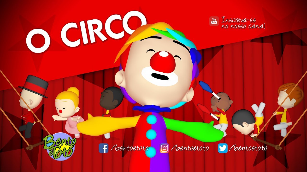 Bento e Tot&oacute; - O Circo (Desenho Infantil)