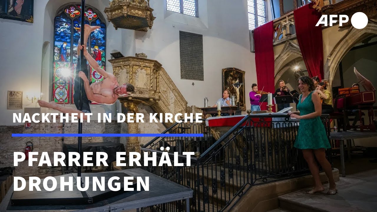 Poledance in der Kirche | AFP