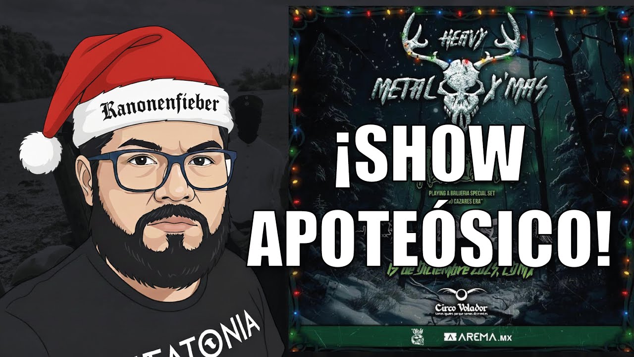 Heavy Metal Xmas//Cr&oacute;nica de lo vivido en el Circo Volador