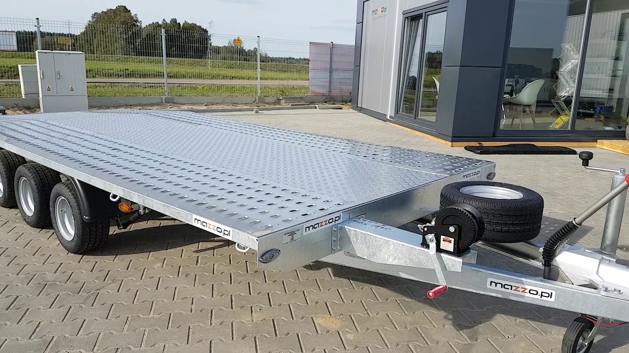 Mazzo.pl- Przyczepa Niewiad&oacute;w J5035 500x210 3500kg R10C