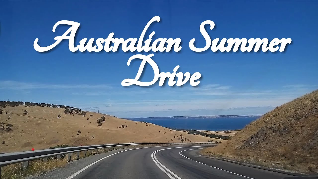 ASMR Relaxing Australian Summer Drive (To Cape Jervis)