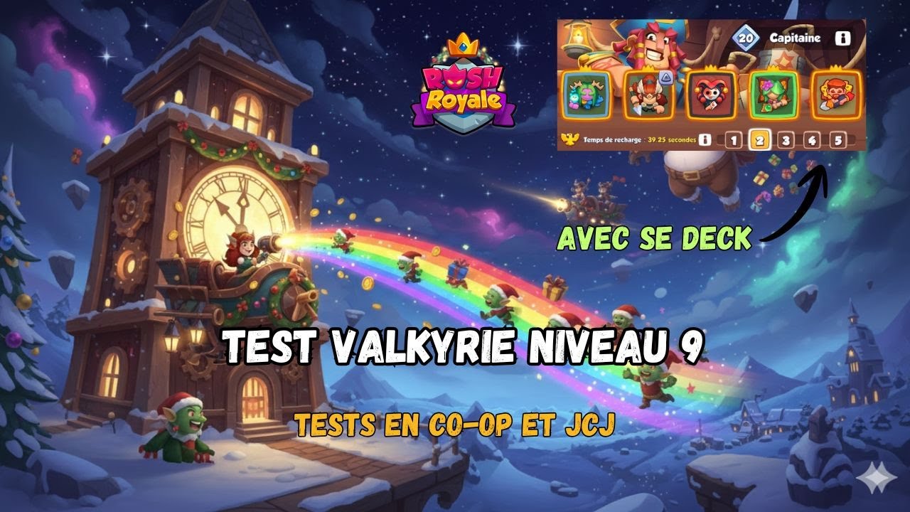 Rush Royale – Test Valkyrie niveau 9 💥 | Co-op & JcJ, ça envoie du pâté !