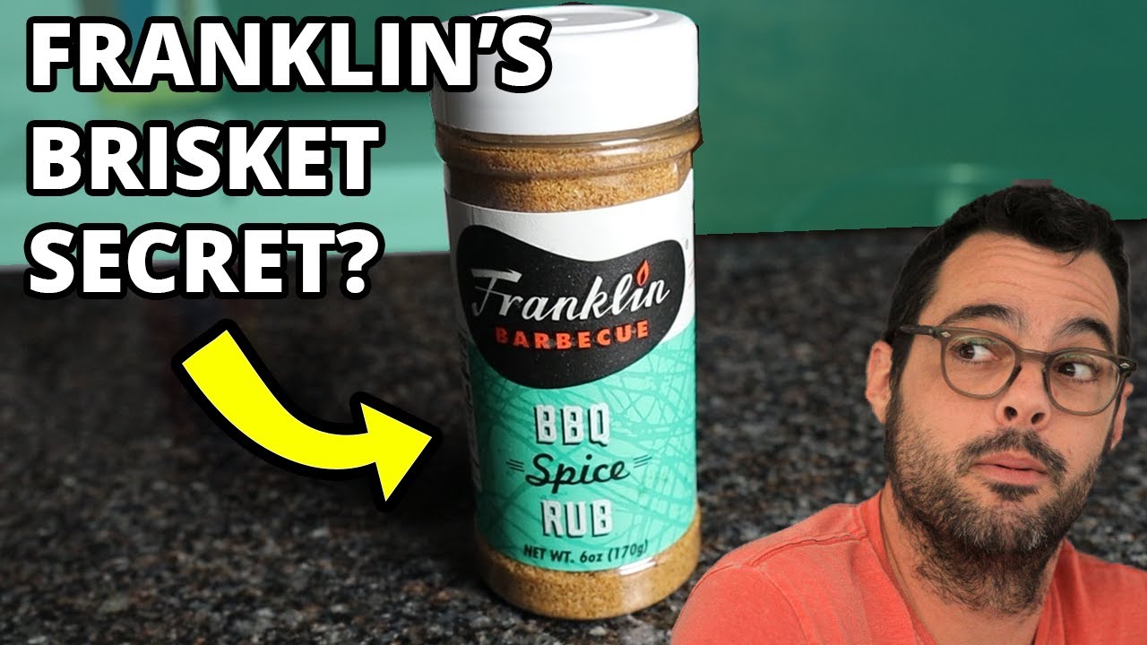 Is THIS Franklin's SECRET BRISKET RUB?