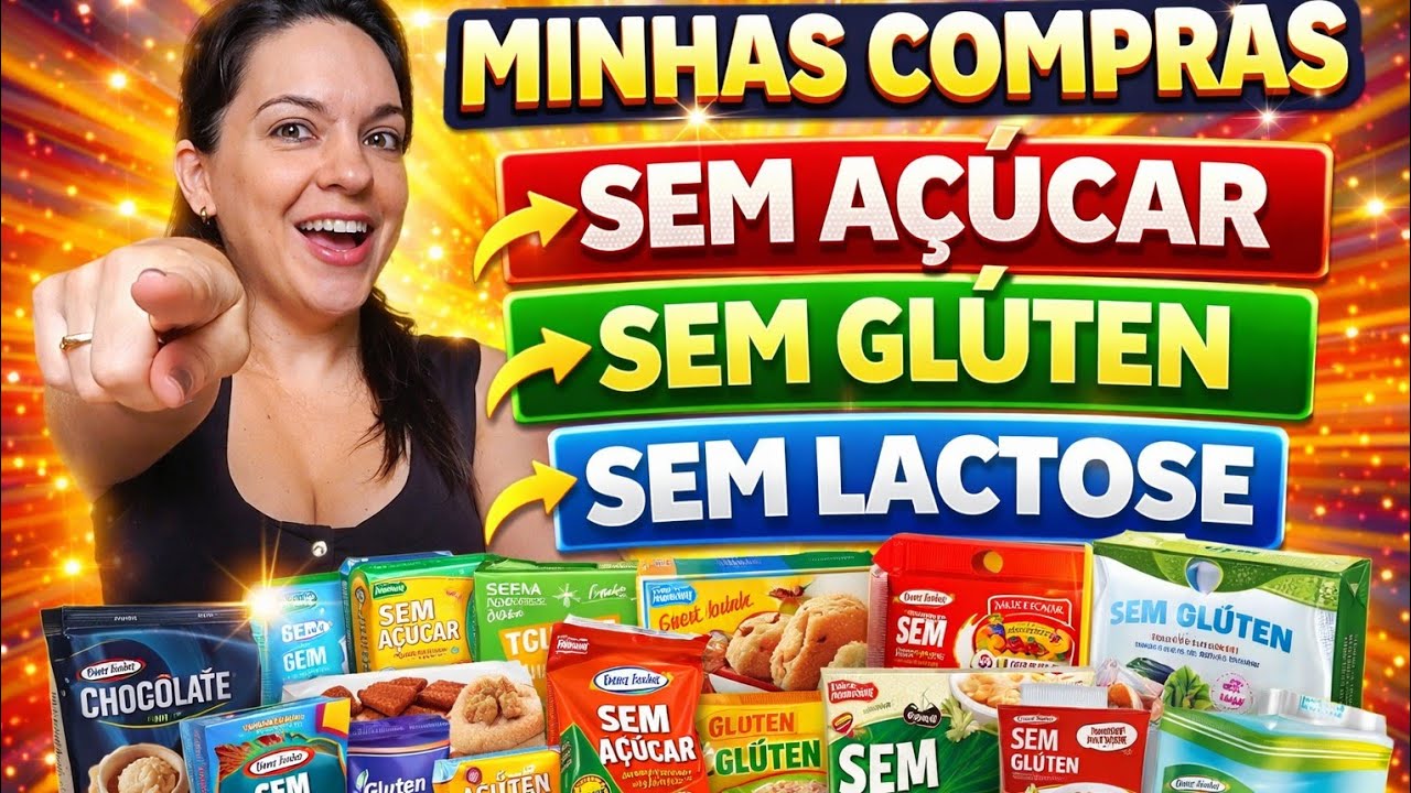 Minhas compras de zero AÇÚCAR, zero GLÚTEN e zero LACTOSE #mentalhealth #saude #saúde 