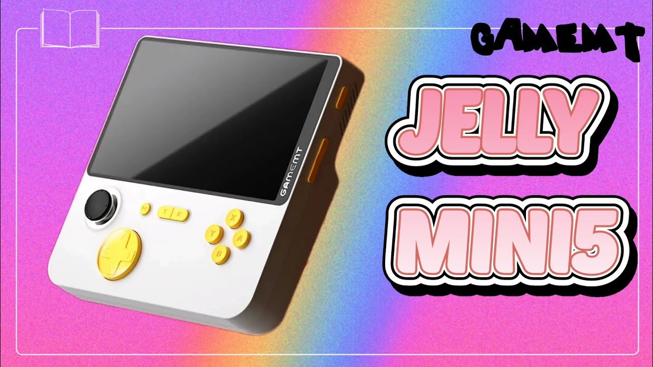[레트로게임기]Jelly Mini5(5인치 대화면 세로형게임기)국내최초언박싱