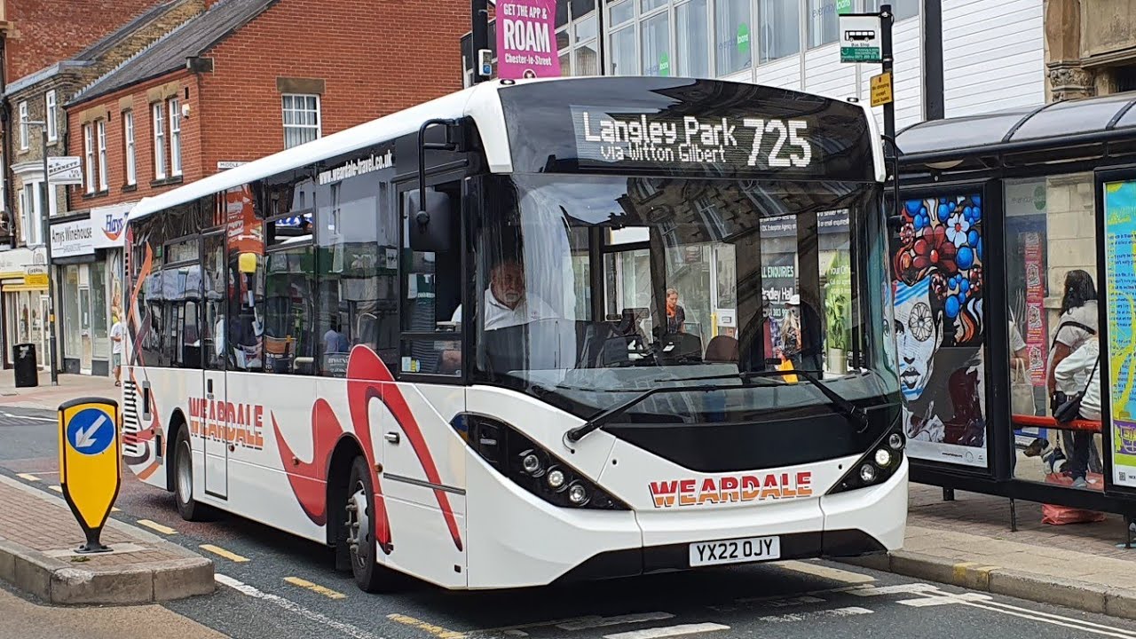 BRAND NEW: Route 725 | YX22OJY - Weardale Motor Services: ADL E20D/ADL Enviro200MMC