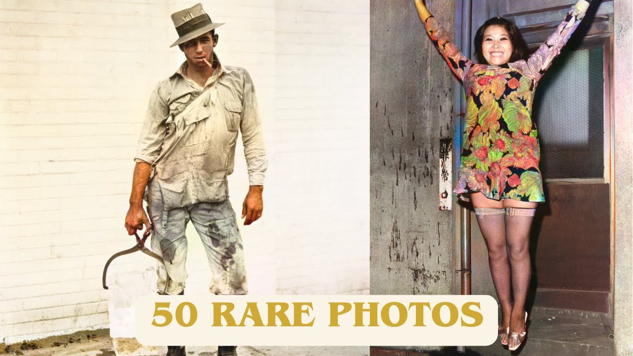50 Rare Photos That Show the World Before the Modern Age
