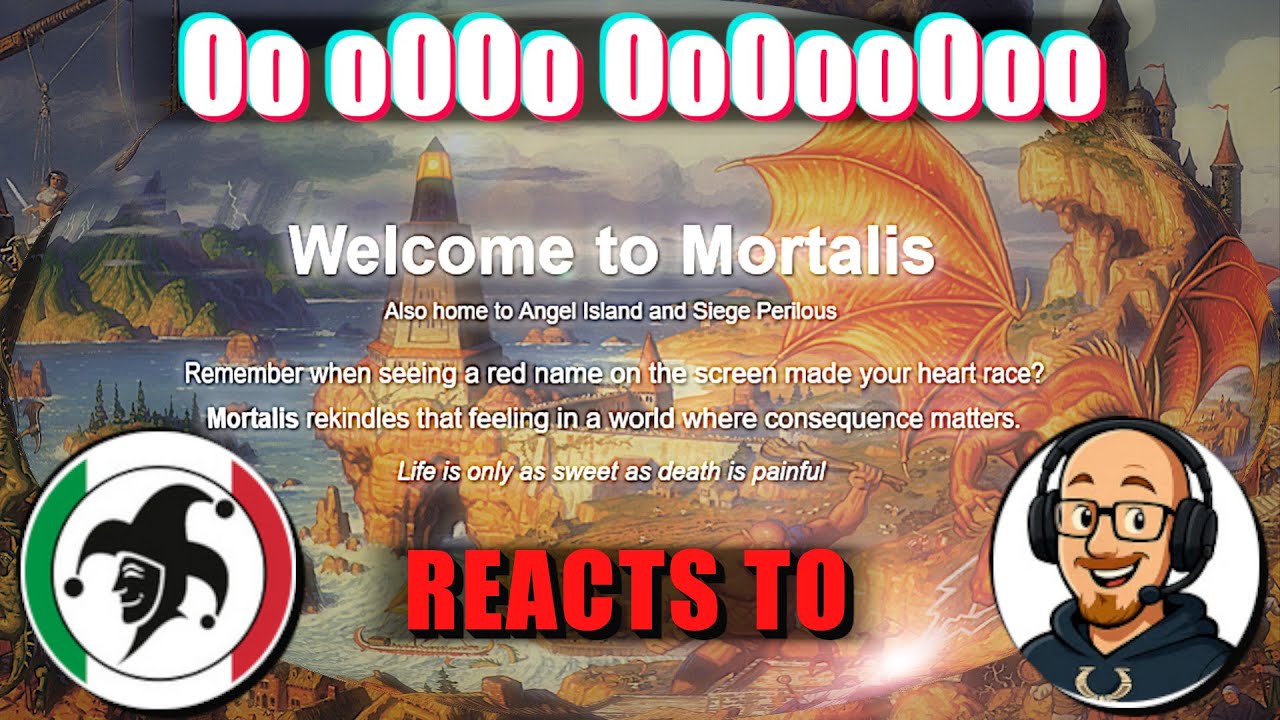 💀Морталис: бесплатный сервер Ultima Online с перманентной смертью!💀 Реакция в день запуска! #ност...