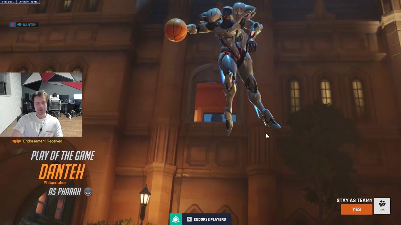 POTG! ДАНТЕ БЕЗУМНЫЙ ФАРА ГЕЙМПЛЕЙ OVERWATCH 2 СЕЗОН 15 ТОП-500