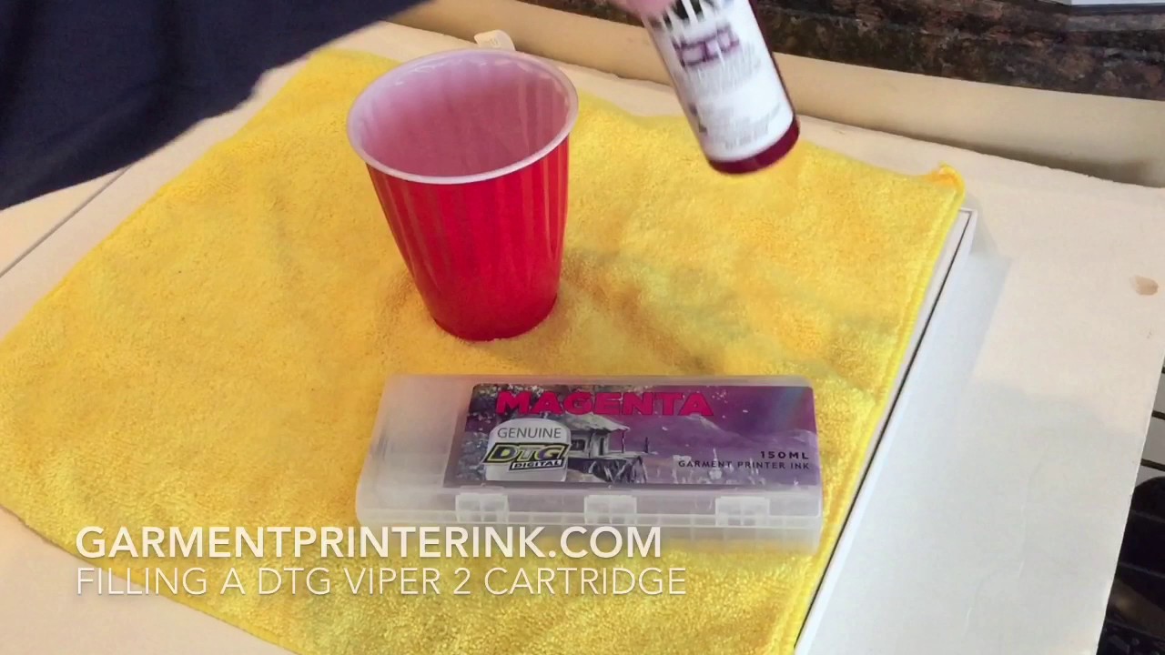 Filling a DTG Viper 2 Cartridge
