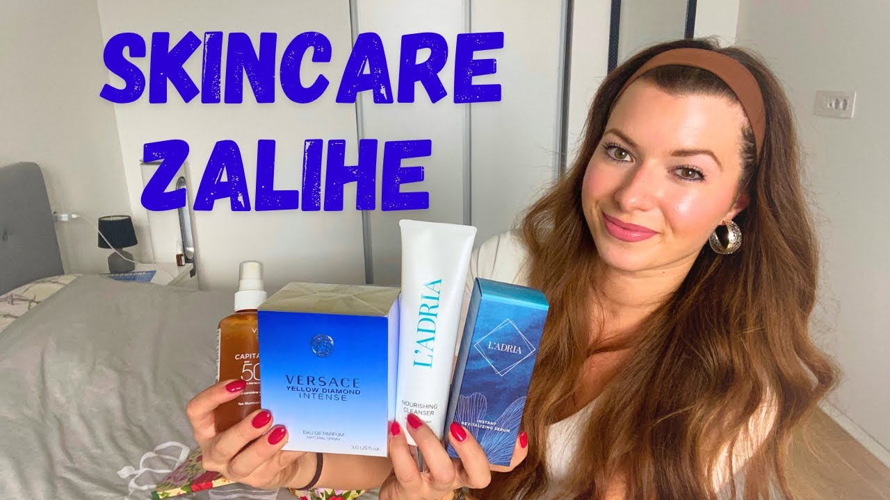 Moje skincare zalihe 💙