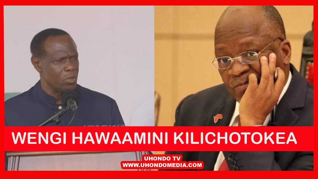 MABEYO ASHUSHA NONDO NZITO MBELE YA VIONGOZI WA SERIKALI KUHUSU HAYATI MAGUFULI