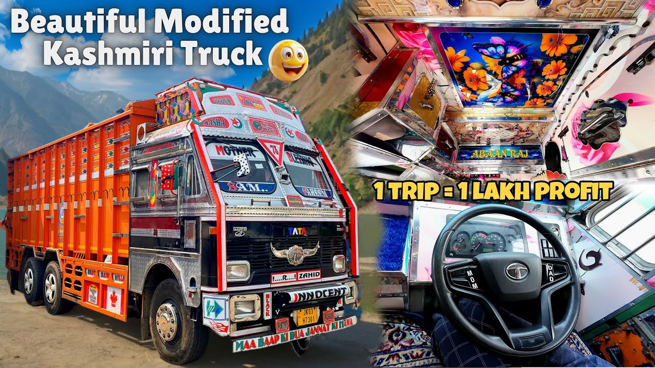 Padhai खत्म करके Direct ख़रीद लिया 30 lakh ka Modified Kashmiri Truck Tata lpt 2518c ex