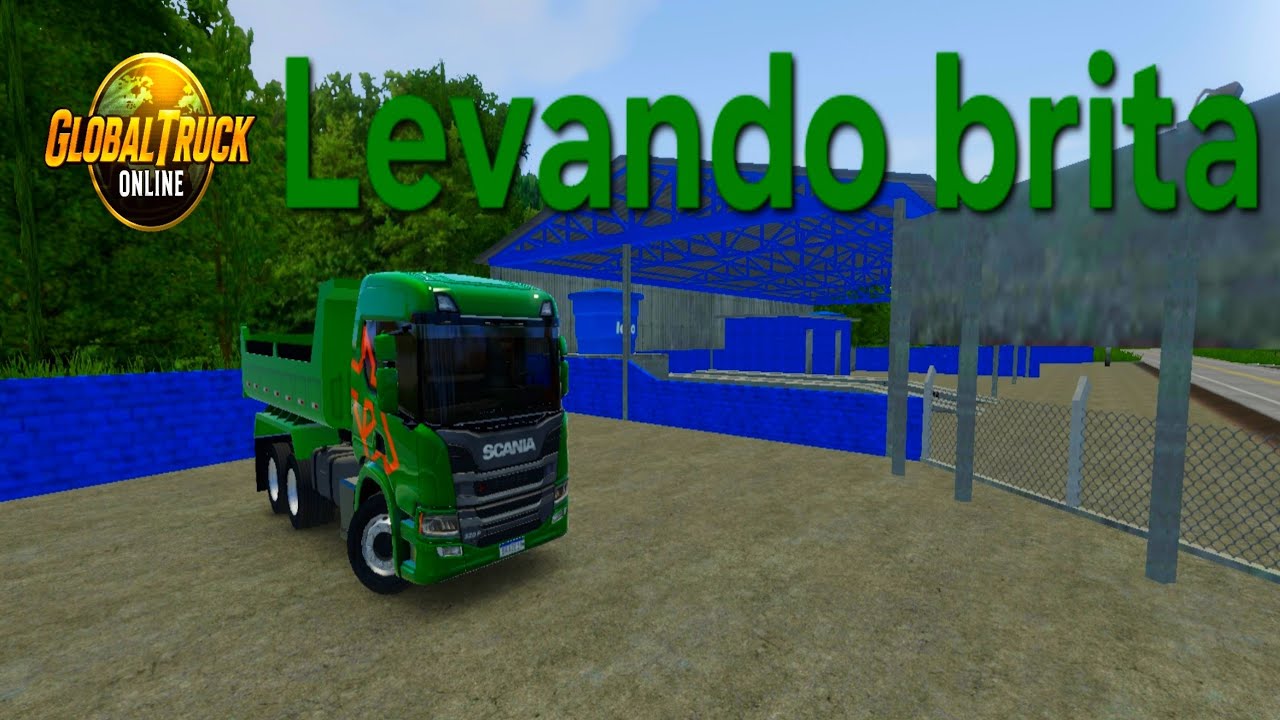 Levando brita para águas velhas (global truck online)