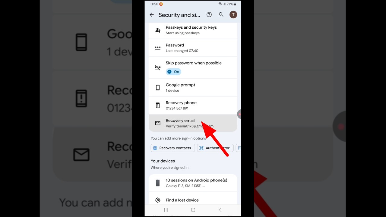 Add and remove phone and gmail on recovery gmail easy step by step #add #remove #gmail #recovery