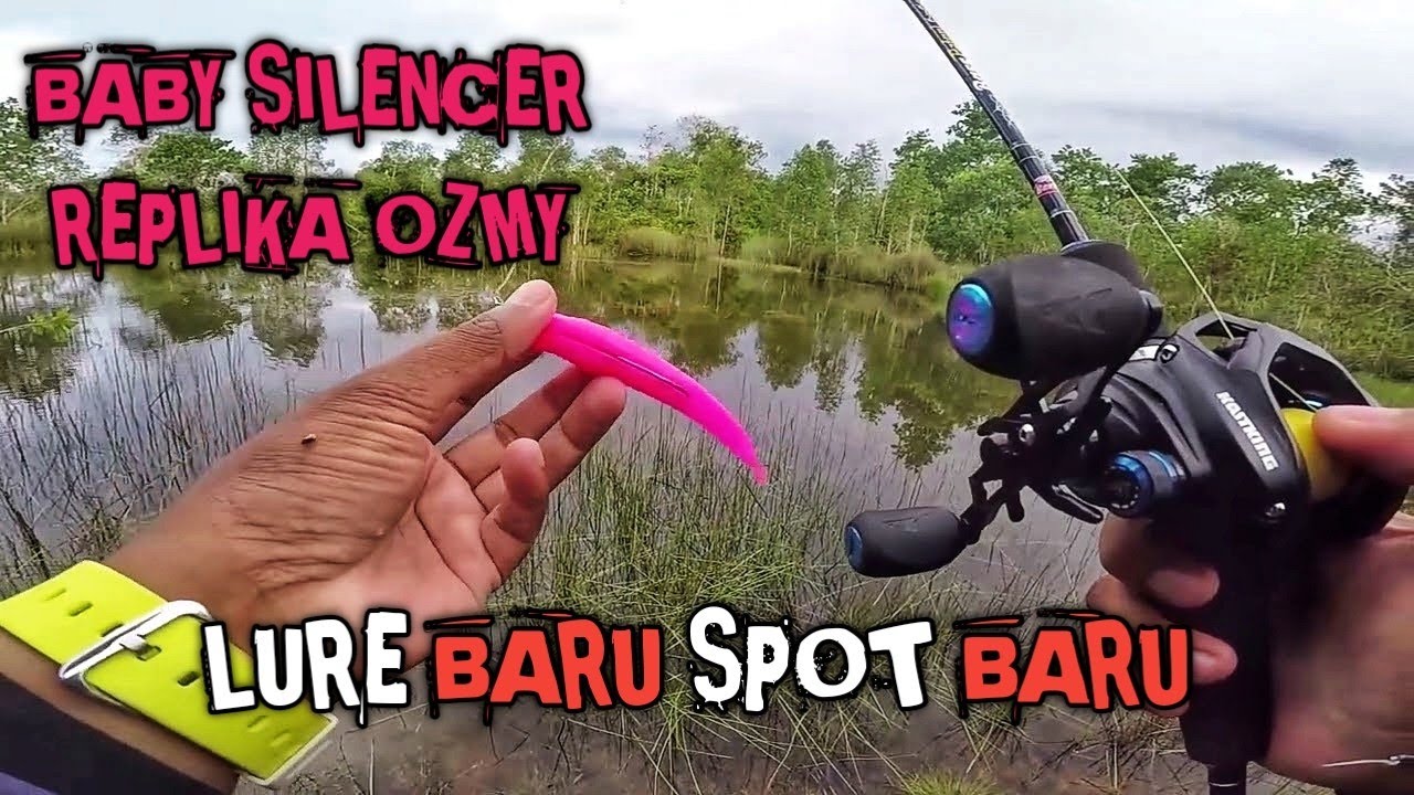 LURE BARU SPOT BARU SEKALI SAMBAR BIKIN LEMES || BABY SILENCER REPLIKA OZMY 12GRAM