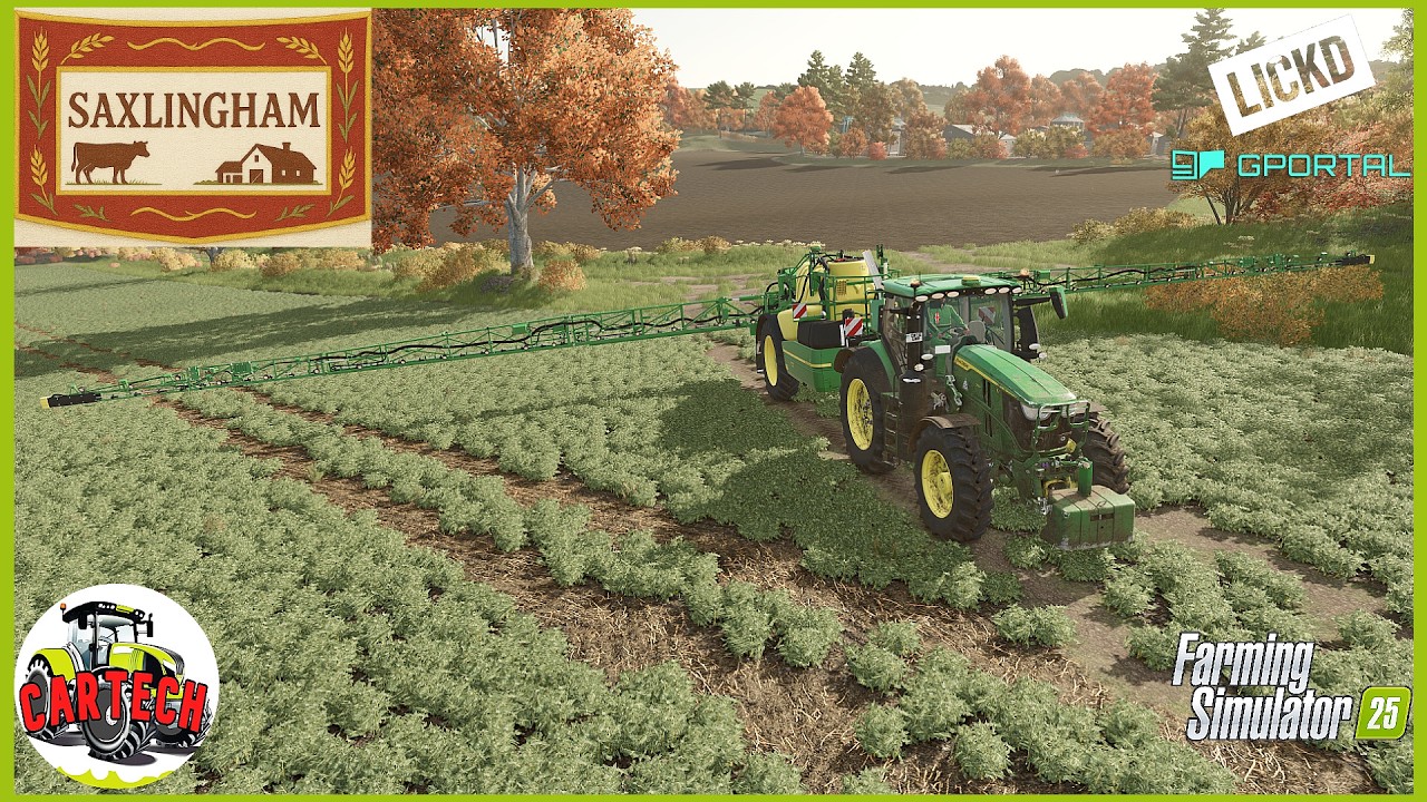 🇬🇧 SAXLINGHAM 🇬🇧 | SPRAYING!! | EP 36| FS25