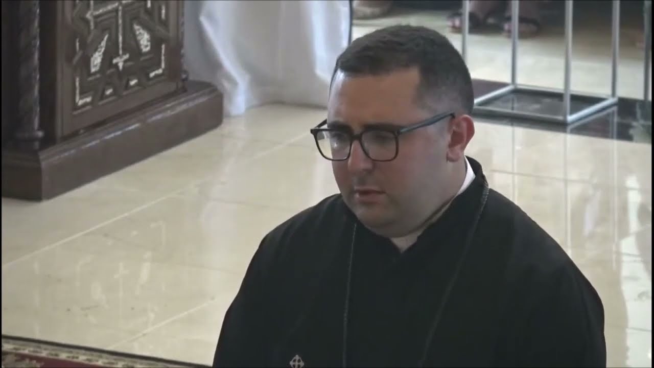 Presbyter Ordination: Fr Tobia Manoli by Bishop Youssef w Bishop Basil & Bishop Gregory ~ 09/05/2021