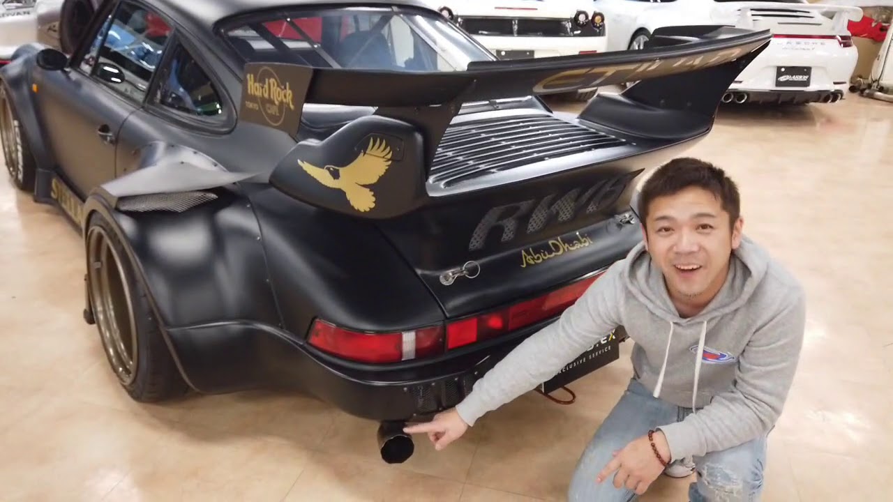 Rauh Welt Porsche 964 Stella Artois boost introduction RWB中井さんの愛車のステラブーストを紹介します