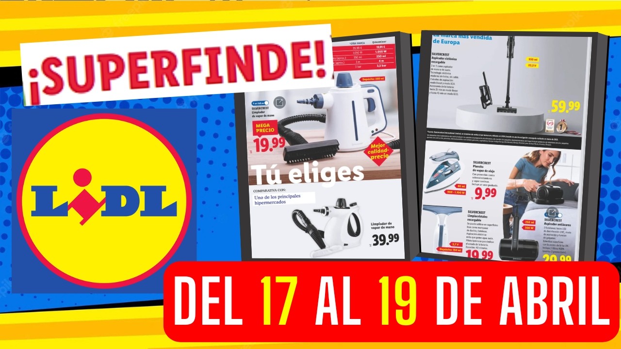 OFERTAS SUPERFINDE Lidl &iquest; Cu&aacute;nto esta semana?