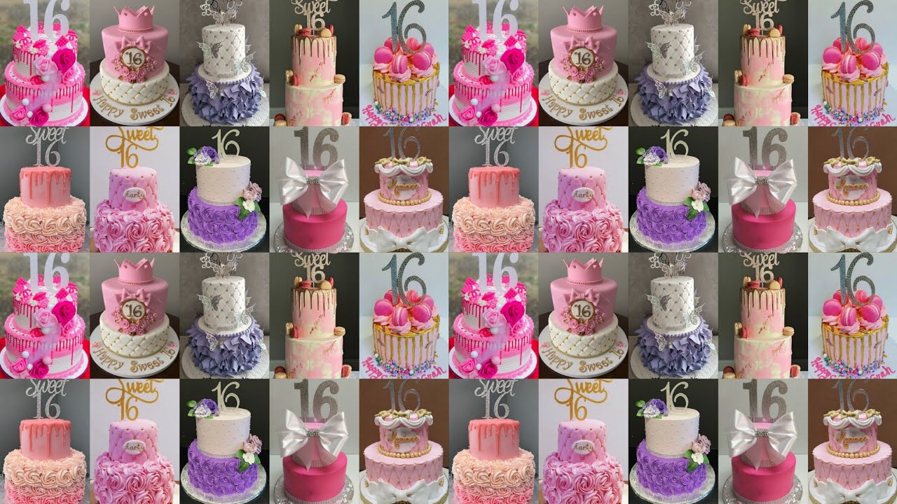 🌈💃Cake Design/Birthday Cakes/Cake For Girl/Sweet 16th Birthday Cake Ideas For Girls/Cake Birthday