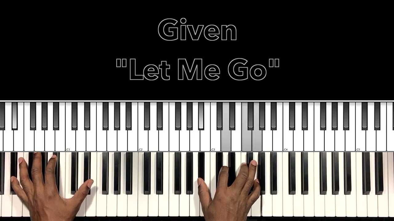 Giveon "Let Me Go" Piano Tutorial