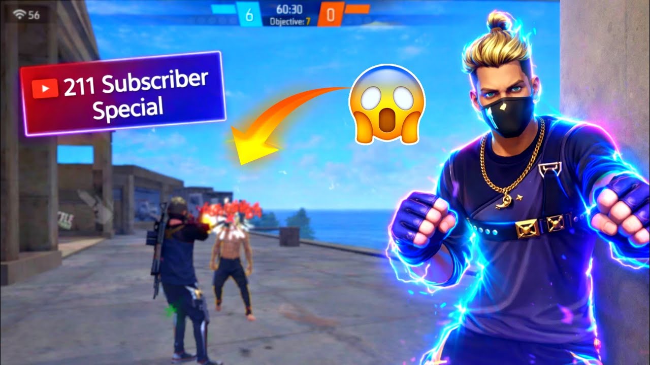 211 Subscribers Special 😱 7-0 Custom Challenge | Solo Custom 7-0 Win 🔥 | Free Fire Gameplay 