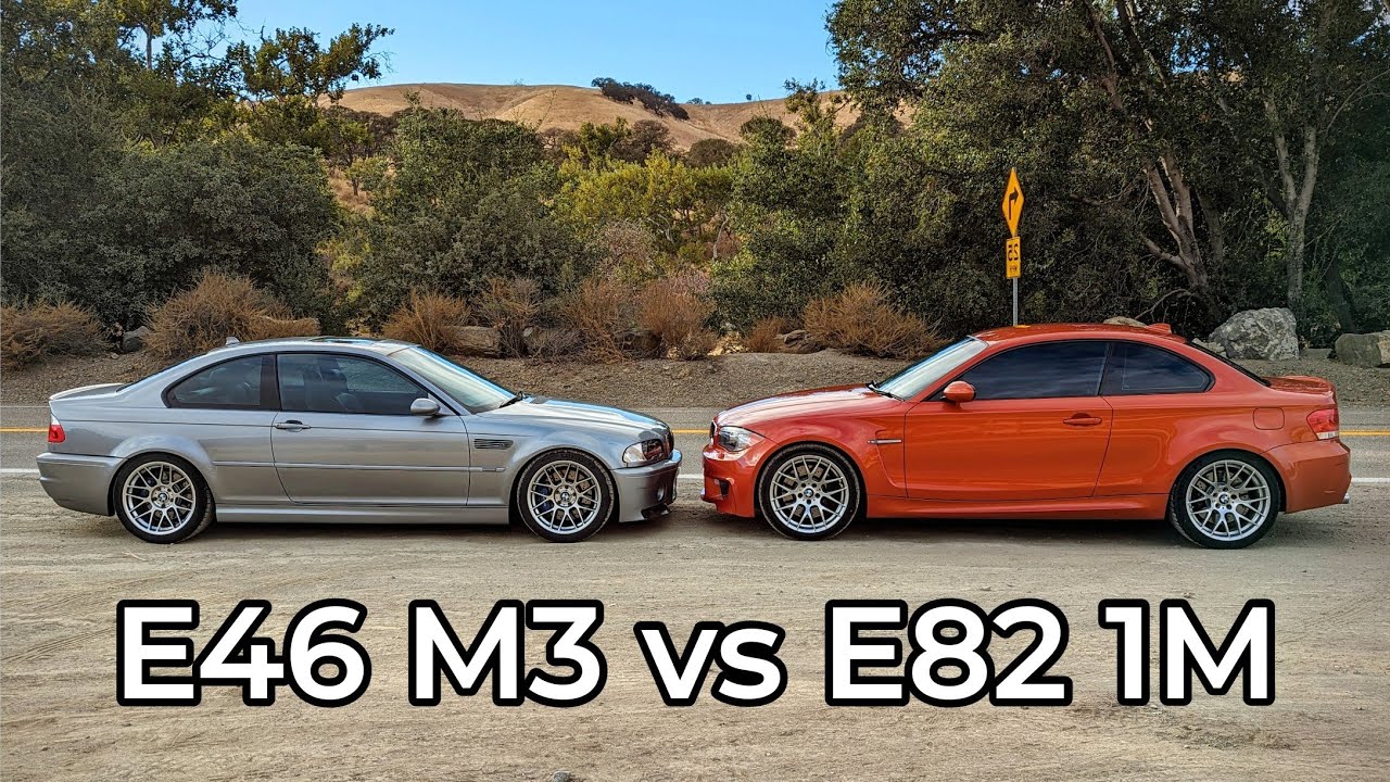 BMW M3 2006 года против BMW 1M 2011 года — прямой обзор!