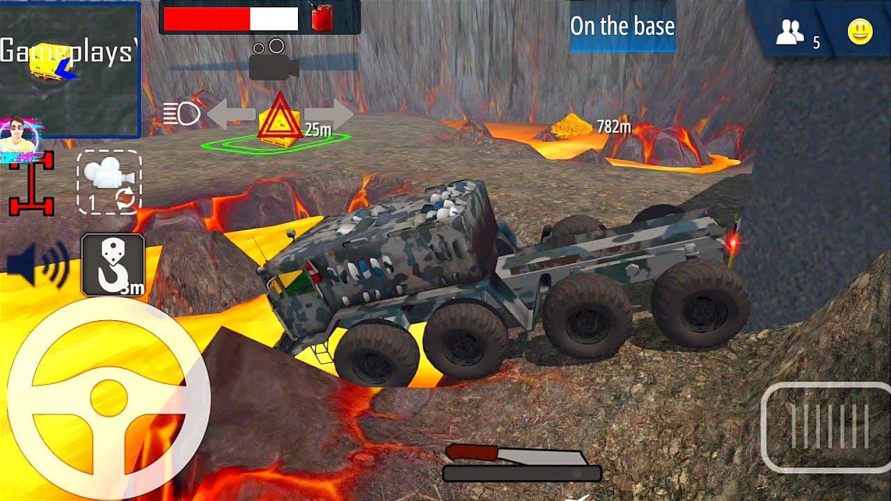 Drove Brand New Titan Truck Into Lava | Offroad Simulator Online 4x4 Android Gameplay HD