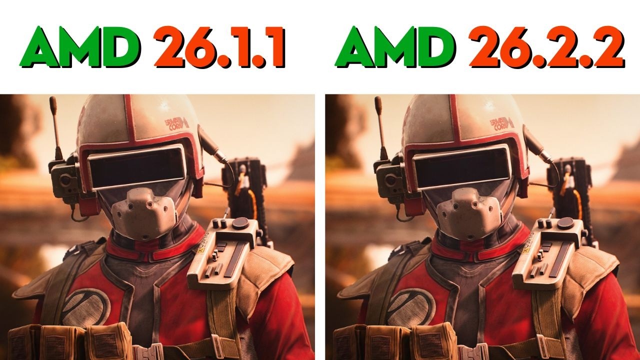 AMD Drivers Update 26.2.2 vs 26.1.1 AMD Adrenalin Edition 26.2.2 New update 6700 XT