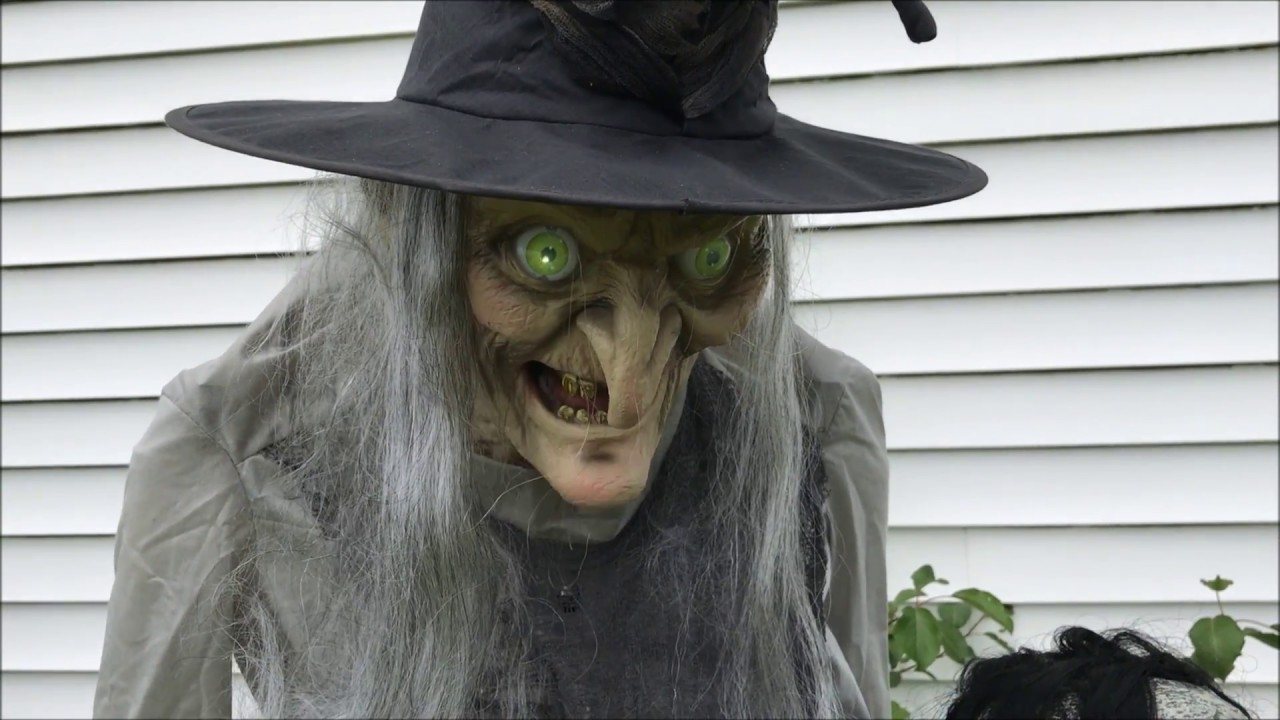 Lunging Haggard Witch (Seasonal Visions) | Animated Halloween Decoration