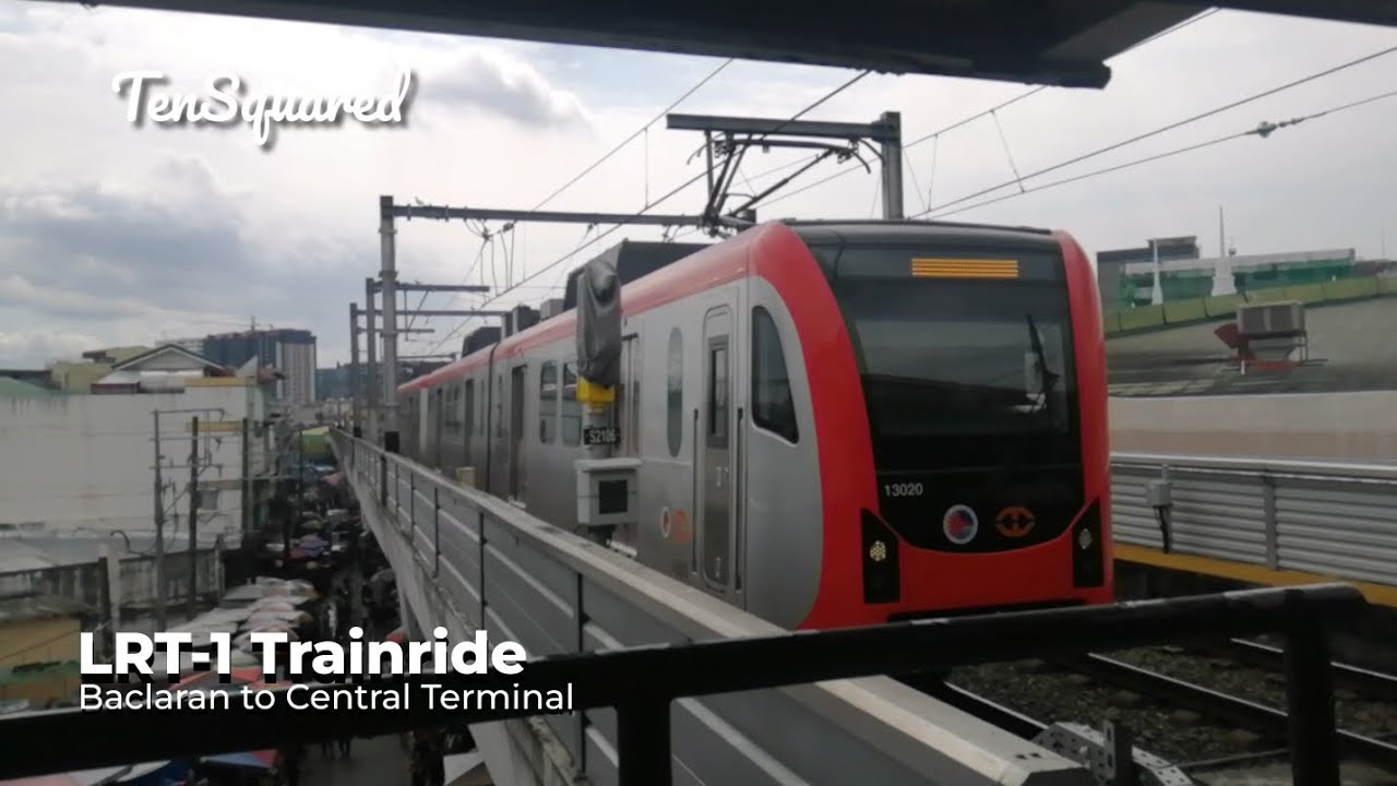 LRT-1 Trainride: Baclaran to Central Terminal