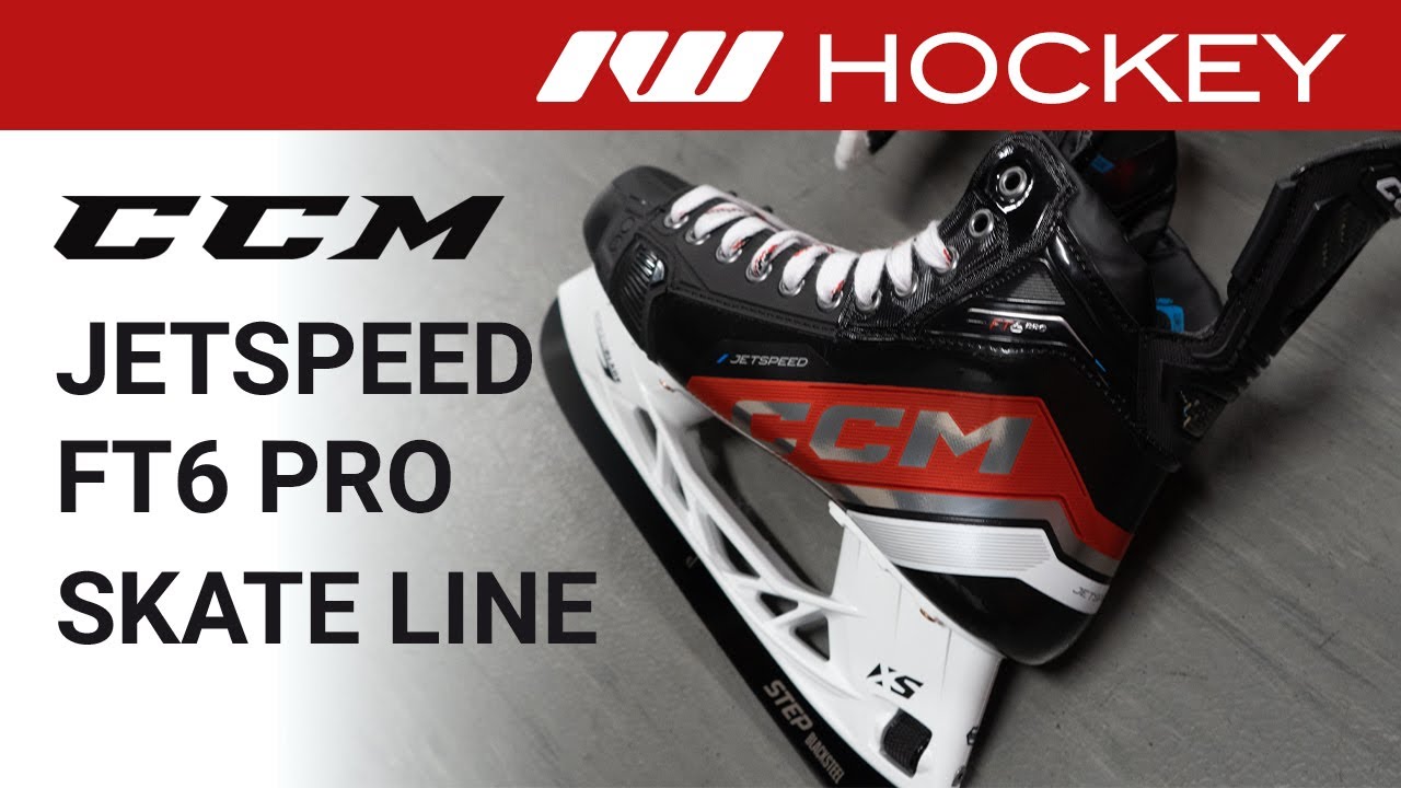 Линейка коньков CCM JetSpeed ​​FT6 Pro // Взгляд на лед
