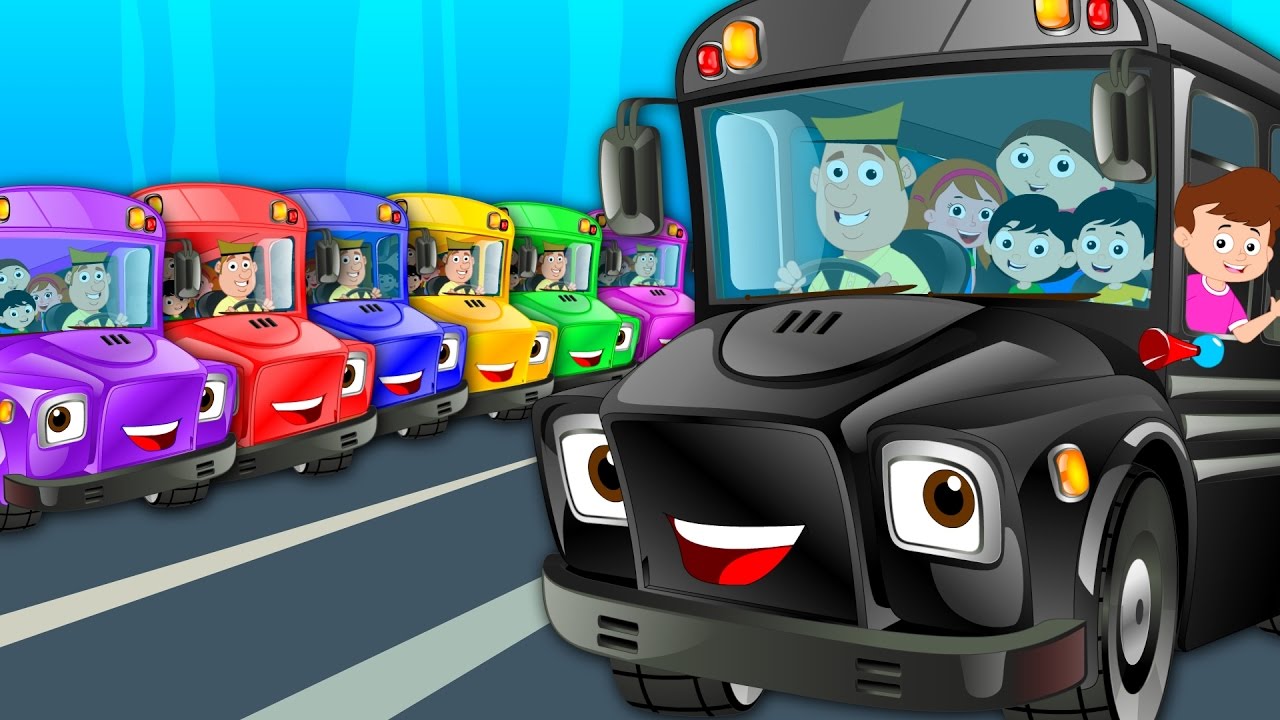 The Wheels On The Bus Go Round And Round | Nursery Rhymes | Kids Songs | Kids Tv Nursery Rhymes