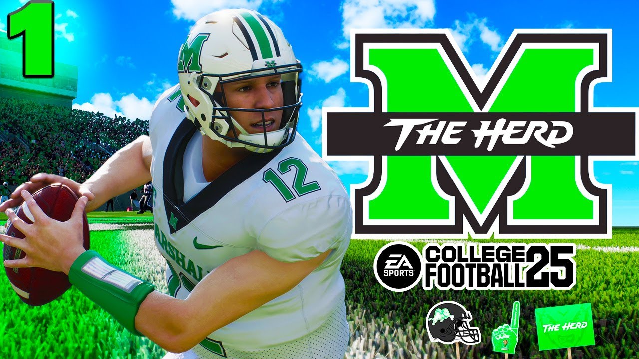 Let's Build a Dynasty with Marshall in College Football 25