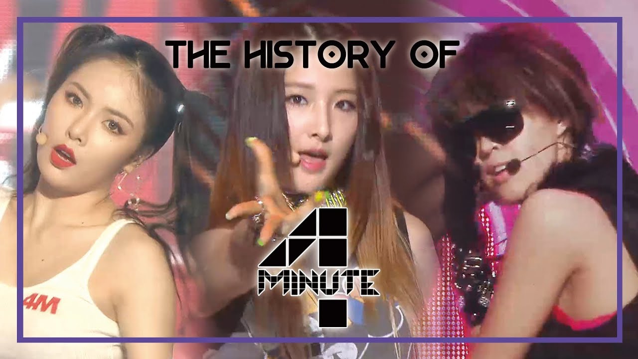 4minute Special ★Since 'Hot issue' to 'HATE'★ (1h 24m Stage Compilation)