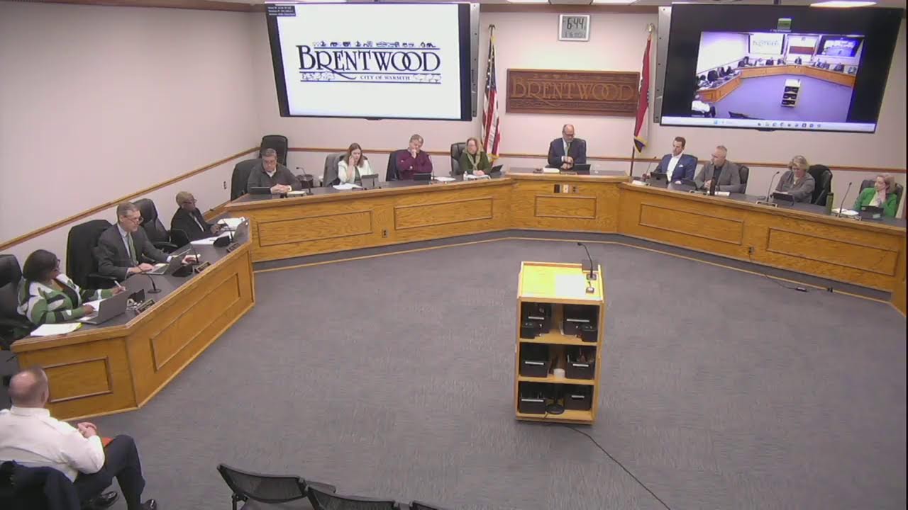 City of Brentwood - Board of Aldermen - March 16, 2026