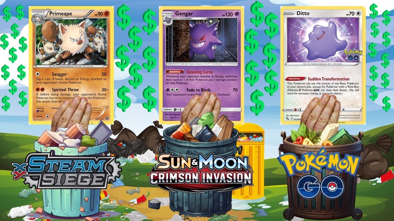 Дорогие карты из ХУДШИХ СЕТОВ POKEMON В ИСТОРИИ?!