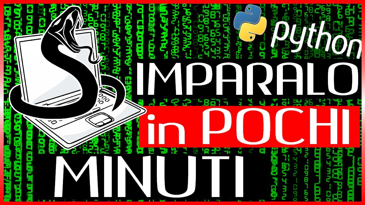 Imparare il Python TUTORIAL ITA