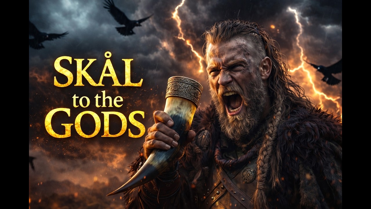 SKÅL TO THE GODS – Viking Drinking Song Before Battle | Norse War Chant