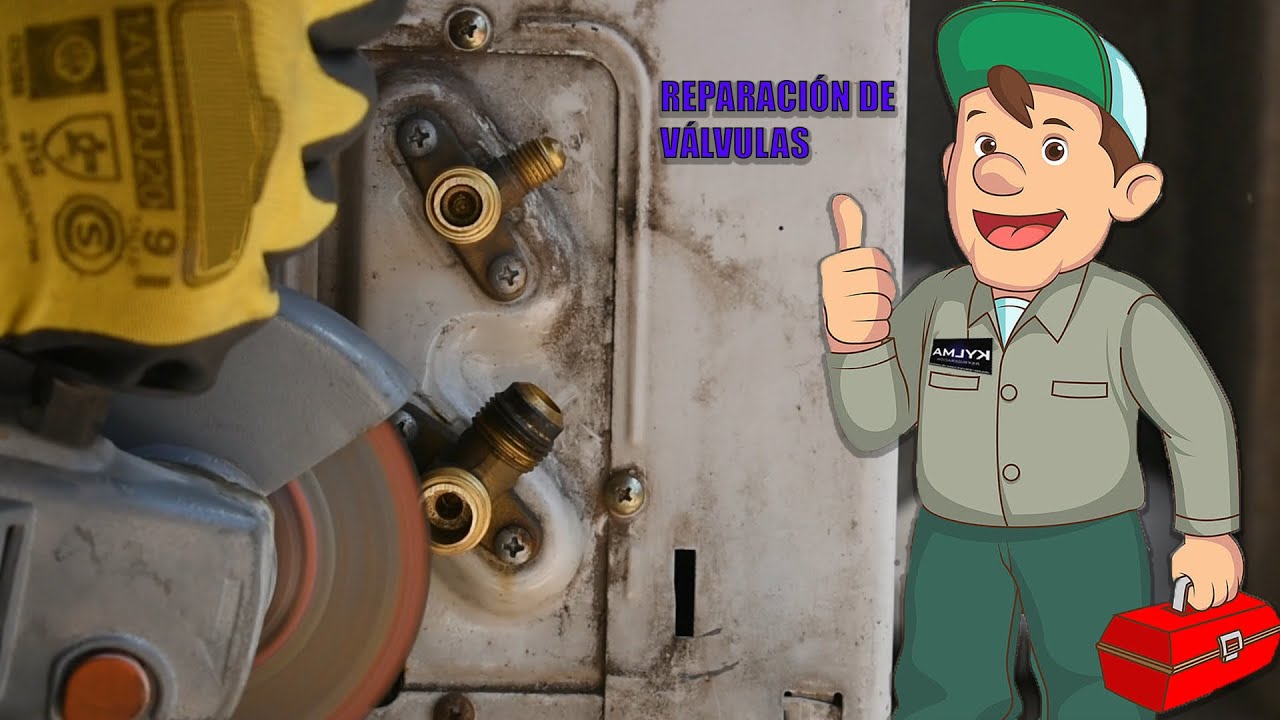 Reparación de válvulas de aire acondicionado