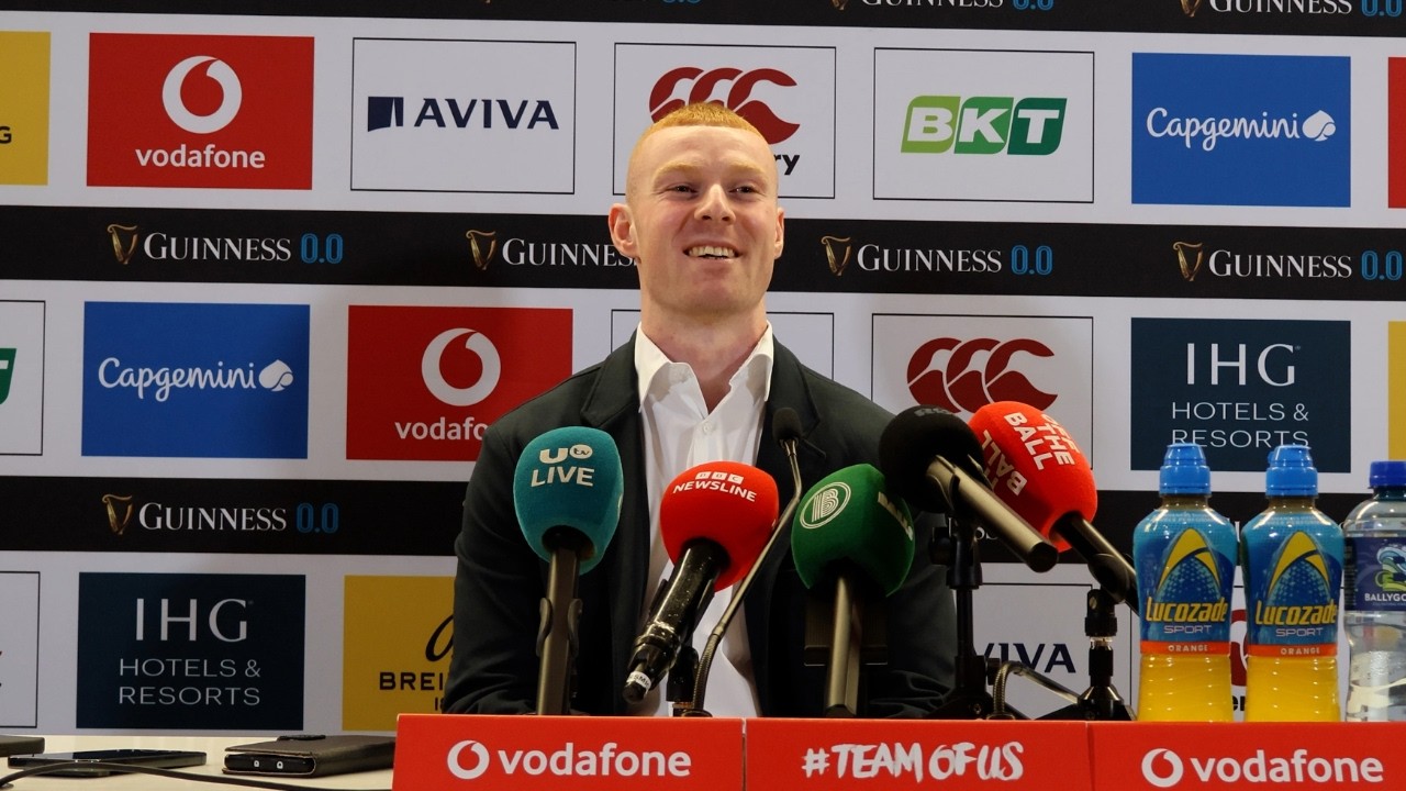 Nathan Doak speaking after making his Ireland debut | Ireland v Wales | #IREvWAL #SixNations